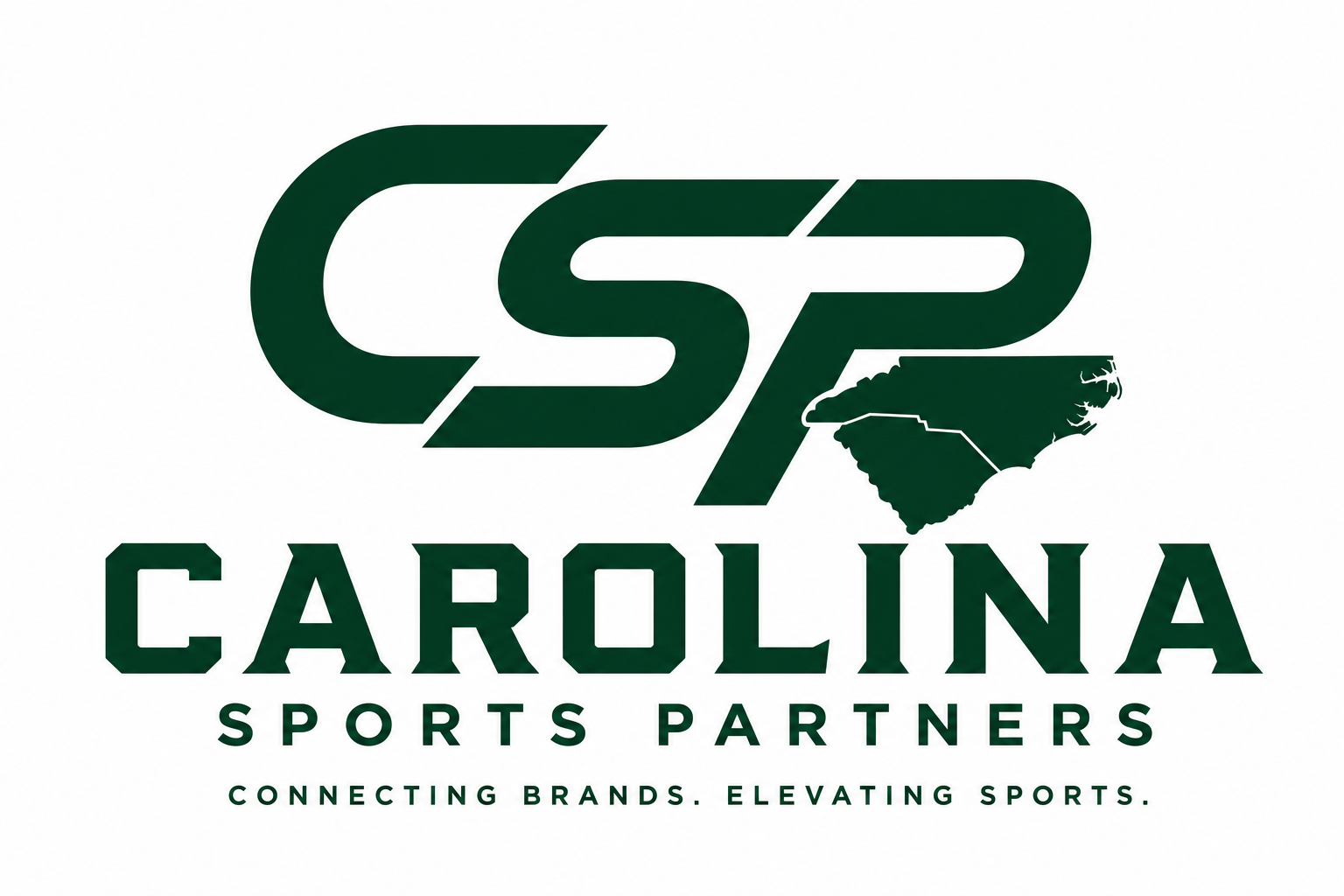 Carolina Sports Partners logo connecting brands with sports sponsorship opportunities